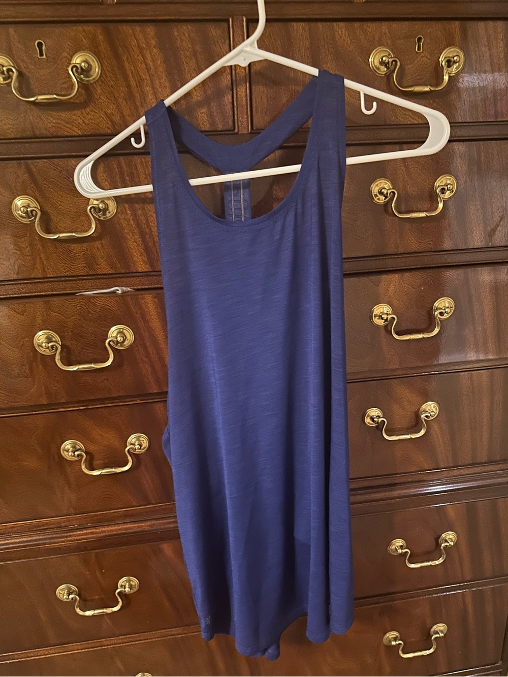Women’s Sleeveless Power of She Racerback Tank Top - Blue